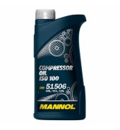 Масло компрессорное MANNOL 1 л. ISO-100 