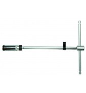 Ключ свечной Т-образный с шарниром 3/8" 16мм (500ммL) FORCE (807350016B)