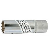 Головка свечная 12-гр. 1/2" магнитная 16мм FORCE (807416M)