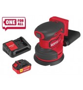 Аккум. эксцентриковая шлифмашина WORTEX COS 1218-1 E в кор. ALL1 XLT SET 18В