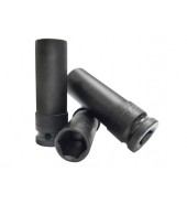 Головка ударная тонкостенная для колесных болтов и гаек 1/2" 19мм 6гр. (85ммL) FORSAGE (4458519TH)