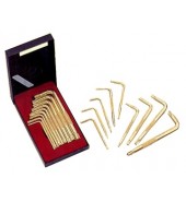 Набор ключей TORX Г-образных  9пр.(T10H-T50H) FORCE (5092)