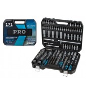 Набор головок и бит 171пр. 1/4",3/8",1/2" PRO STARTUL LE MANS (PRO-171L)