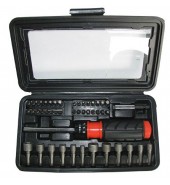 Набор бит/головок c реверсивной отверткой 46 пр STARTUL (ST3037)