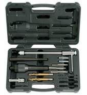 Набор для извлечения и восcтановления резьбы свечей накаливания 16пр FORCE (916G3)