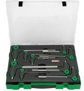 Набор ключей L-образ. шестигр. 2-10мм 9шт в пласт. боксе TOPTUL (GZC09030)