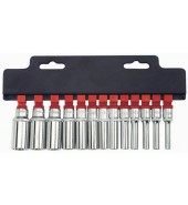 Набор головок универсальных глубоких 1/4" 13пр.(4-14мм) FORCE (2138Q)
