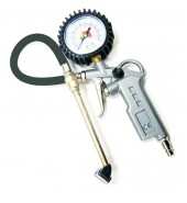 Пистолет для накачки шин (грузовой) с манометром 10 атм.  АВТОДЕЛО (42304 )