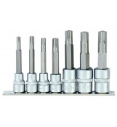 Набор головок бит Ribe 7пр. 3/8"&1/2" ( М6-М14) FORCE (3078)