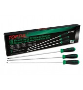 Набор отверток 3шт. EXTRA LONG  400mm. TOPTUL (GAAE0306)