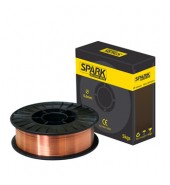 Проволока сварочная  омедненная  (катушка 5кг) 0,6мм SPARK (ER70S 0,6)