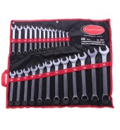 Набор ключей комбинированных 26пр. (6-36мм) на полотне  ROCK FORCE (5261P)