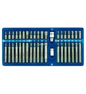 Набор специальных бит Torx, Hex, Spline (40пр.) VOREL (66400)