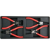 Набор кольцесъемников в лотке 180мм. YATO (YT-55443)