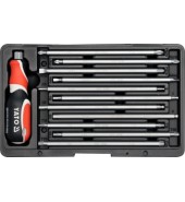 Отвертка с двухсторонними насадками (12пр) YATO (YT-2797)