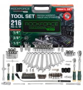 RockFORCE LIGHT Набор инструментов для автомобиля 216 предметов