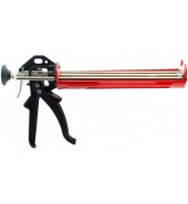 Пистолет для силикона полукорпусной двойной шток  225мм YATO (YT-6753)