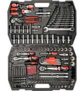 Набор инструментов 225пр. 1/2", 3/8",1/4"  YATO  (YT-3894)