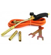 Горелка газовая c 3 насадками + шланг 1,5м (13, 14, 17мм) GEKO (G20002)