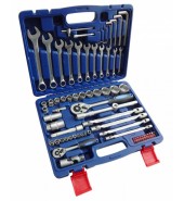 Набор инструментов 77 предмета 1/2",1/4" (6гр.) KINGTUL (KT77)