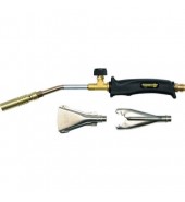 Горелка газовая 360мм. с гибким шлангом 2м и 3 насадками VOREL (73325)