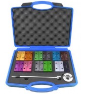 Набор фиксаторов для обслуживания двигателей Alfa Romeo, Fiat, Lancia 25пр.(1.4,1.6, 1.8, 2.0),в кейсе ROCK FORCE (RF-40131426)