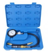 Компрессометр для бензиновых двигателей (0-21bar)4 пр. в кейсе. ROCK FORCE (RF-4011254)