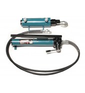 Комплект гидравлического оборудования прямого и обратного действия 40т (насос, цилиндр + 2 сменных крюка) FORSAGE (F-0200-4)