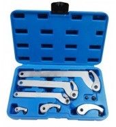 Набор ключей для шлицевых гаек,  8пр. (35 - 120мм) PARTNER (PA-NA1012)