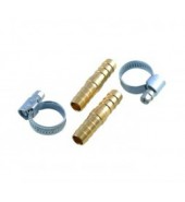 Соединитель "елочка"+"елочка" 12мм x 8мм  ( к-т 2 шт. + хомуты для крепежа) в блистере ROCK FORCE (HRC08/05)