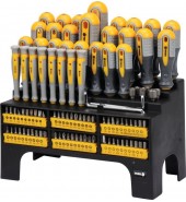 Отвёртки + биты на подставке (набор 100пр.) VOREL (60750)