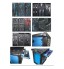 Тележка инструментальная 7 полок укомплектованная 176пр. KINGTUL (KT50176R(B))