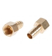 Соединение внутр. резьба 1/2" х елочка 16 мм (латунь) ECO (AB-FT12/E16)