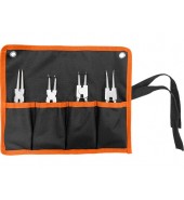 Набор съемников стопорн.колец 180мм 4шт. (полотно) PRO STARTUL (PRO-6048-04)