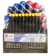 Набор отверток и бит  36 предметов  STAB (530136)