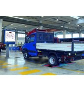 Тормозной стенд MBT 3200 LON с допустимой нагрузкой на ось до 8 т