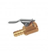 Наконечник съемный (латунь) для подкачки, шланг 8 мм Гамматест AC108С