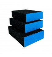 Губка четырехстороння EVA 100х70х25 мм P60