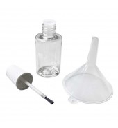 Штрих-корректор 20 мл с кисточкой для красок и лаков упаковка - 200 шт