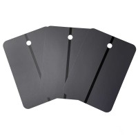 Пластина металлическая для пробных выкрасов темно-серая 148 x 105 мм упаковка - 100 шт