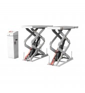 Установка малого гидравлического подъемника Хорекс Авто для слесарных работ г/п до 4 т