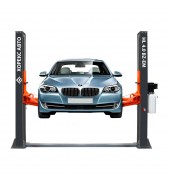 Установка двухстоечного подъемника Хорекс Авто г/п до 4 т c нижней синхронизацией