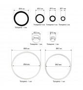 Ремонтный комплект цилиндра домкрата Хорекс Авто HZ 01.3.001