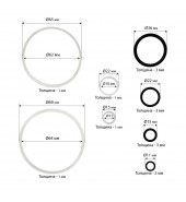 Ремонтный комплект цилиндра гидравлического домкрата Хорекс Авто HZ 01.3.002