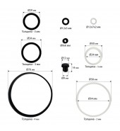 Ремонтный комплект насоса гидравлического крана Хорекс Авто HZ 01.8.010-1