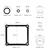 Ремонтный комплект насоса 30 т Хорекс Авто HZ 03.2.3.005J