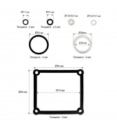 Ремонтный комплект насоса 20 т Хорекс Авто HZ 03.2.3.006J