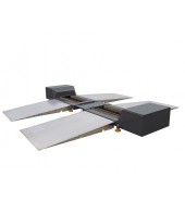 Наземный роликовый тормозной стенд для грузовых автомобилей с осевой нагрузкой до 18 т