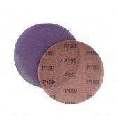 Диск шлифовальный на сетке D150 мм P80 Velcro (керамика) Гамматест MA80MD