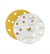 Шлифлист d150 мм 15 отверстий P240 (оксид алюминия на бумаге) Гамматест M3-255D150P240